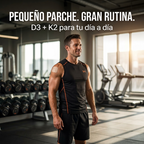 Vitamina D3 y K2 Parches transdérmicos