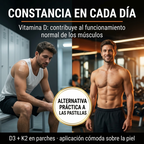 Vitamina D3 y K2 Parches transdérmicos